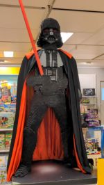 Lego Darth Vader Store Display Built Model
