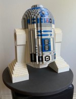 Lego R2-D2 Store Display Built Model
